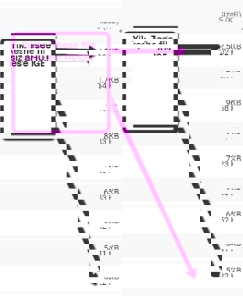 Example of image file sizes that are too large 500kb+