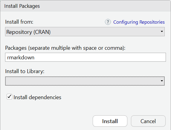 Using rMarkdown to share analysis