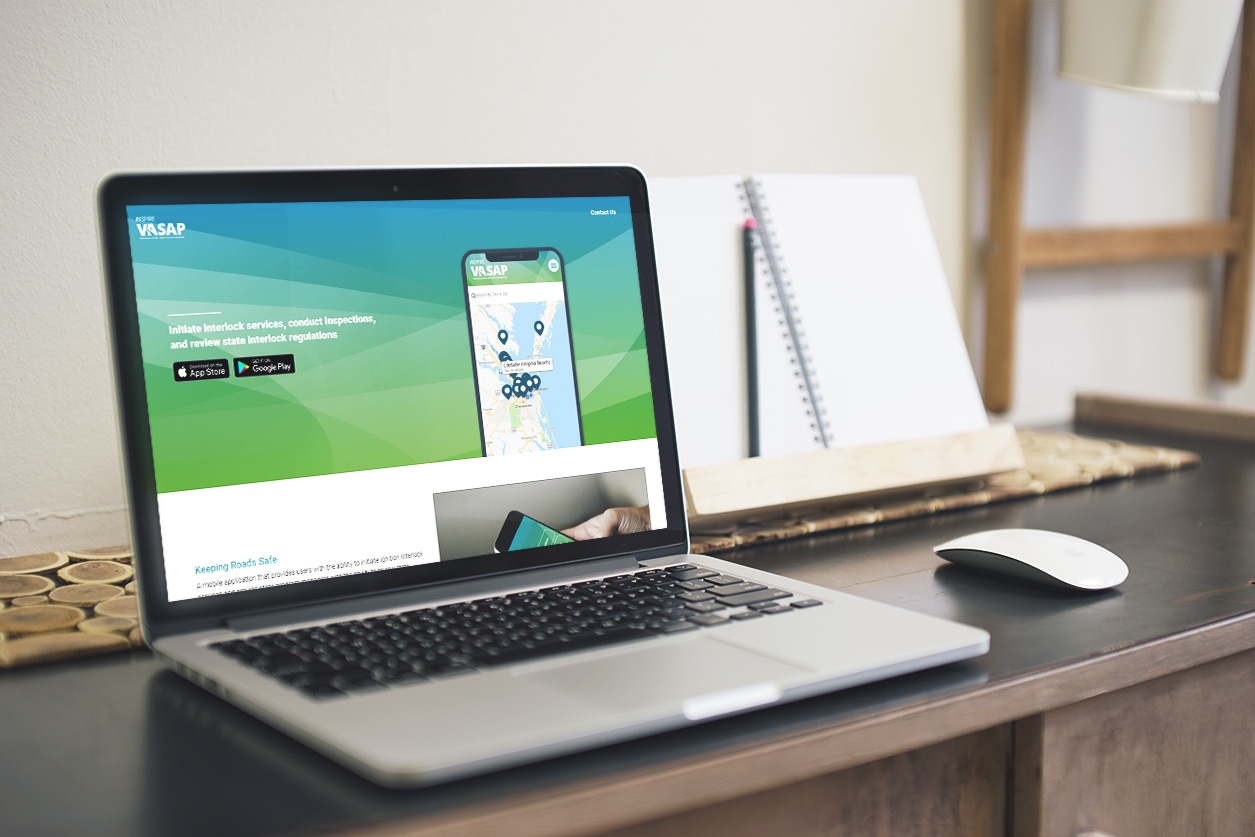 VASAP website design