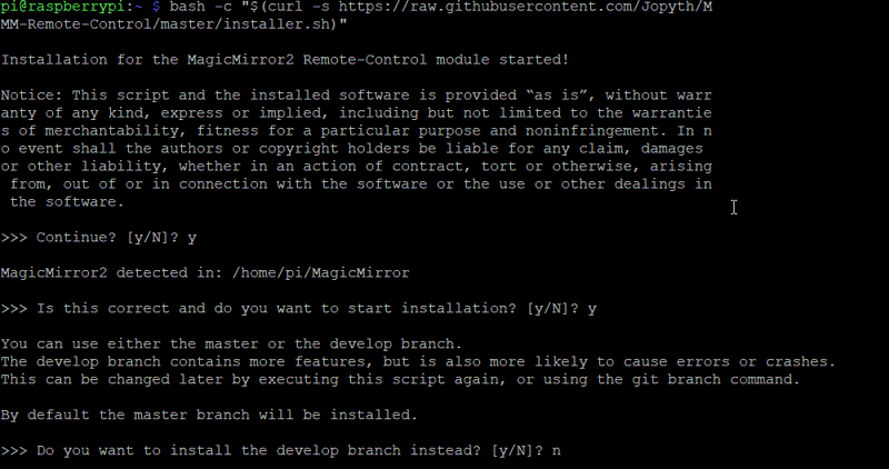 Raspberry Pi install