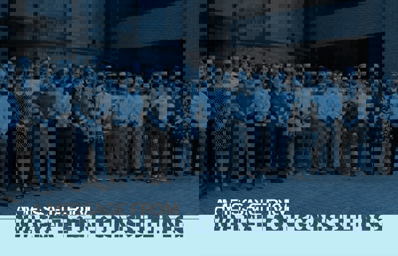 Marathon Consulting Team Group Photo