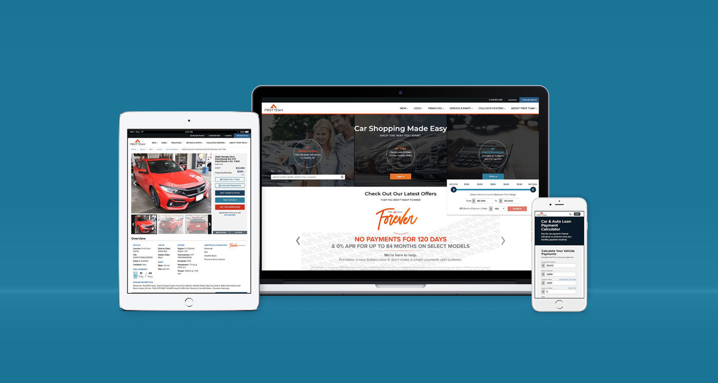 First Team Automotive design showcase